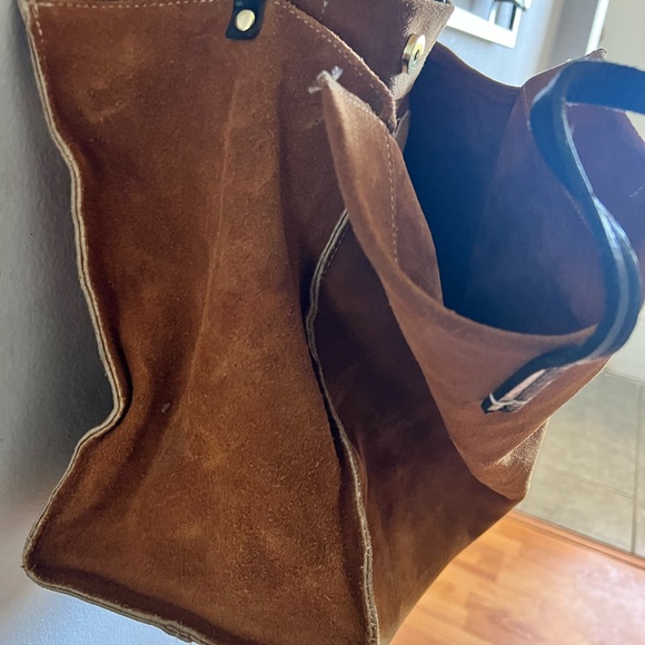 Clare vivier suede handbag - Picture 6 of 12